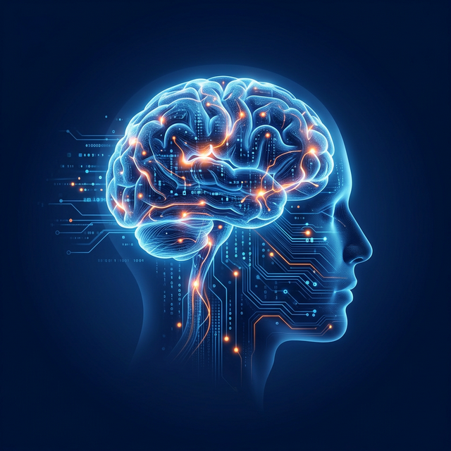 Human Intelligence Concept Visualization